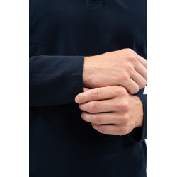 Herren Reit-Poloshirt langarm Harcour Malik