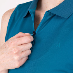 Reit-Poloshirt ohne Ärmel Aubrion React – Damen Reit-Poloshirt ohne Ärmel Aubrion React – Damen