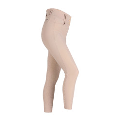 Reithose für Damen Vollbesatz Optima Pro Aubrion