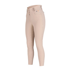 Reithose für Damen Vollbesatz Optima Pro Aubrion