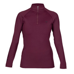 Reit-Baselayer Kinder mit 1/4-Zip – Shires Aubrion Eltar