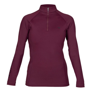 Reit-Baselayer Kinder mit 1/4-Zip – Shires Aubrion Eltar