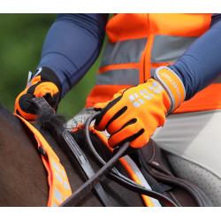Reithandschuhe mit Reflexstreifen – Shires Equi‑Flector Reithandschuhe mit Reflexstreifen – Shires Equi‑Flector