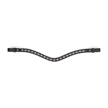 Stirnband fürs Reiten mit schwarzen Strass | Shires Velociti GARA Stirnband fürs Reiten mit schwarzen Strass | Shires Velociti GARA