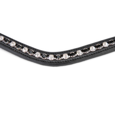 Stirnband fürs Reiten mit schwarzen Strass | Shires Velociti GARA Stirnband fürs Reiten mit schwarzen Strass | Shires Velociti GARA