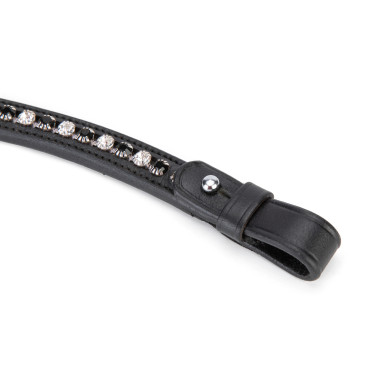 Stirnband fürs Reiten mit schwarzen Strass | Shires Velociti GARA Stirnband fürs Reiten mit schwarzen Strass | Shires Velociti GARA