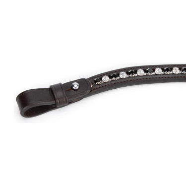 Stirnband fürs Reiten mit schwarzen Strass | Shires Velociti GARA Stirnband fürs Reiten mit schwarzen Strass | Shires Velociti GARA