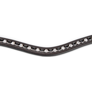 Stirnband fürs Reiten mit schwarzen Strass | Shires Velociti GARA Stirnband fürs Reiten mit schwarzen Strass | Shires Velociti GARA