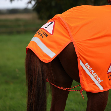 Reflektor-Nierendecke fürs Reiten – Shires Equi-Flector Reflektor-Nierendecke fürs Reiten – Shires Equi-Flector