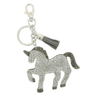 Schlüsselanhänger Equi-Kids Piaffer Silber / Schwarz