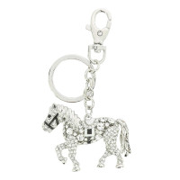 Porte-clés Equi-Kids Charly Argent / noir