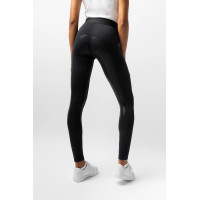 Reitleggings Horze Maia Vollbesatz Damen Öffnung Marineblau