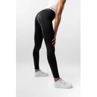 Reitleggings Horze Maia Vollbesatz Damen Öffnung Marineblau