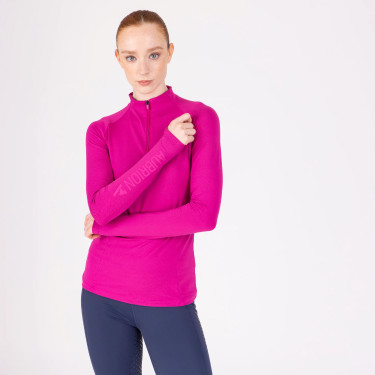 Reit-Unterziehshirt langarm Aubrion React – UV 50+