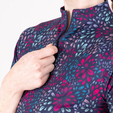 Reit-Unterziehshirt kurzarm React Aubrion Shires Reit-Unterziehshirt kurzarm React Aubrion Shires