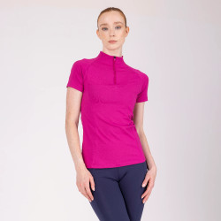 Reit-Unterziehshirt kurzarm React Aubrion Shires