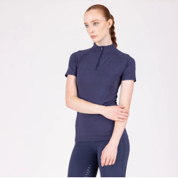 Reit-Unterziehshirt kurzarm React Aubrion Shires