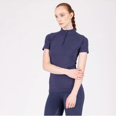 Reit-Unterziehshirt kurzarm React Aubrion Shires