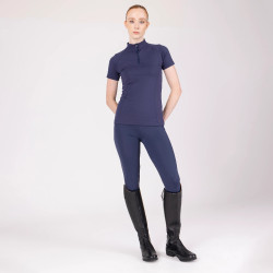 Reit-Unterziehshirt kurzarm React Aubrion Shires
