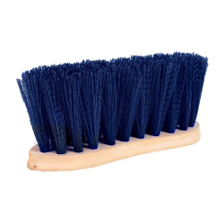 Harte Bürste mit Holzrücken 8 cm Horze