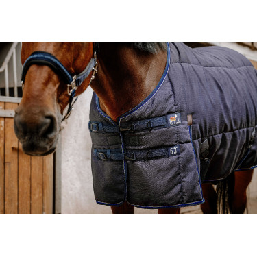 Pferdedecke 600D Stall Equithème EK-Classic 3-lagig