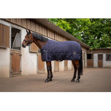 Pferdedecke 600D Stall Equithème EK-Classic 3-lagig
