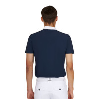 Herren-Polo Turnier Slim Fit Kurzarm Equestro