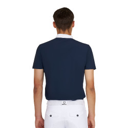 Herren-Polo Turnier Slim Fit Kurzarm Equestro