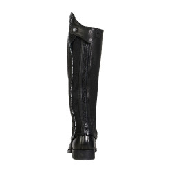 Unisex-Lederchaps mit kontrastierendem Besatz New Equestro