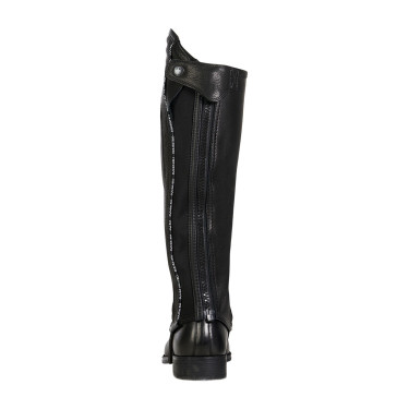 Unisex-Lederchaps mit kontrastierendem Besatz New Equestro