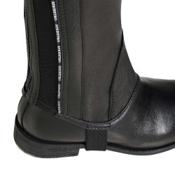 Unisex-Lederchaps mit kontrastierendem Besatz New Equestro