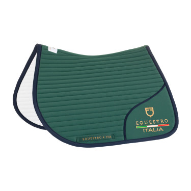 Schabracke Springen mit gesticktem Logo Equestro X Fise 100
