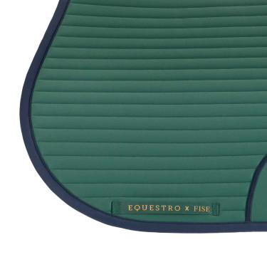 Schabracke Springen mit gesticktem Logo Equestro X Fise 100