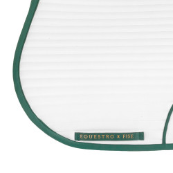 Schabracke Springen mit gesticktem Logo Equestro X Fise 100