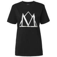 MH Silbernes T-Shirt Mountain Horse Herren