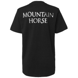 MH Silbernes T-Shirt Mountain Horse Herren
