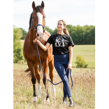 MH Silbernes T-Shirt Mountain Horse Herren