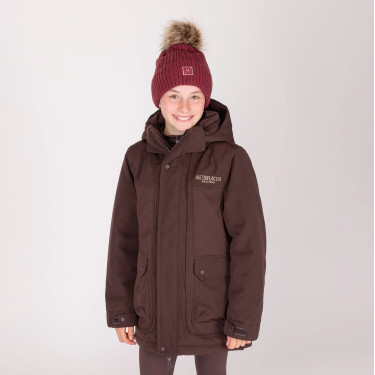 Winter-Reitmantel für Kinder – Aubrion, wasserdicht