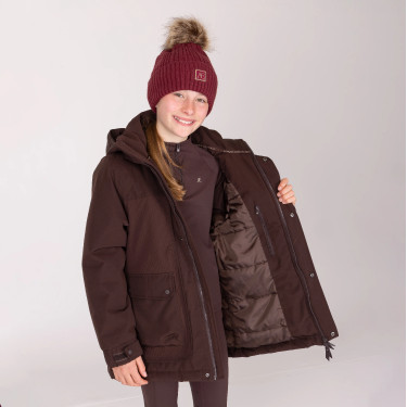 Winter-Reitmantel für Kinder – Aubrion, wasserdicht