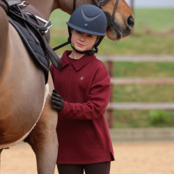 Reitpullover mit Viertelzip für junge Reiter – Aubrion Reitpullover mit Viertelzip für junge Reiter – Aubrion