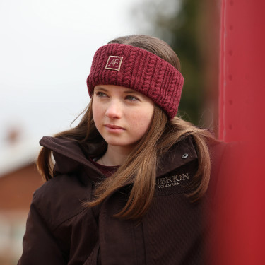 Reit-Stirnband aus Strick mit Fleece | Aubrion | Equi-Clic