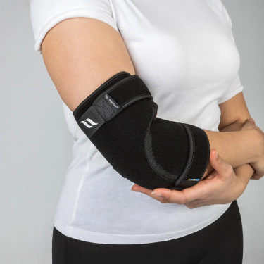 Verstellbare Ellenbogenbandage Strapz Back on Track Verstellbare Ellenbogenbandage Strapz Back on Track
