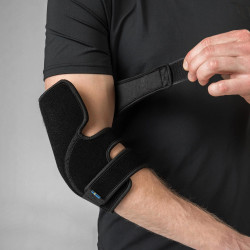 Verstellbare Ellenbogenbandage Strapz Back on Track Verstellbare Ellenbogenbandage Strapz Back on Track