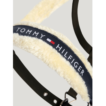 Pferdehalfter mit Fell + Führstrick | Tommy Hilfiger Reitbedarf