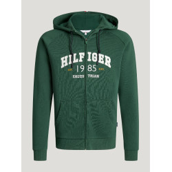 Parker Herren Zip-Up Hoodie Jacke Tommy Hilfiger Equestrian