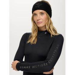 Amelie Damen-Baselayer mit Strass und hohem Kragen Tommy Hilfiger Equestrian