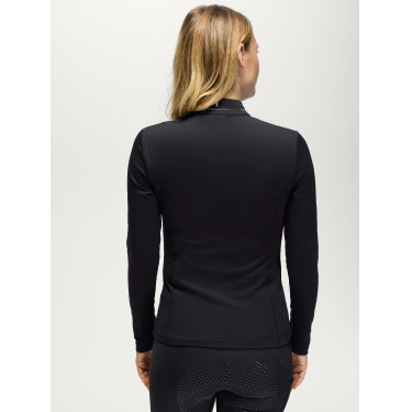 Cady Damen 1/4-Zip Trainingsshirt mit Strass Tommy Hilfiger Equestrian
