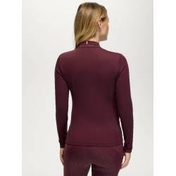 Cady Damen 1/4-Zip Trainingsshirt mit Strass Tommy Hilfiger Equestrian