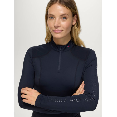 Echo Damen 1/4-Zip Baselayer Tommy Hilfiger Equestrian