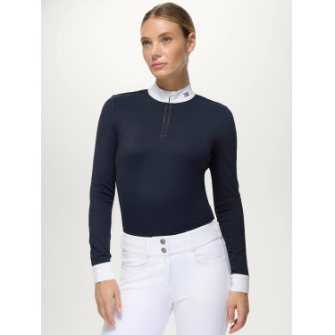 Monica Damen-Reitshirt mit Strass Tommy Hilfiger Equestrian